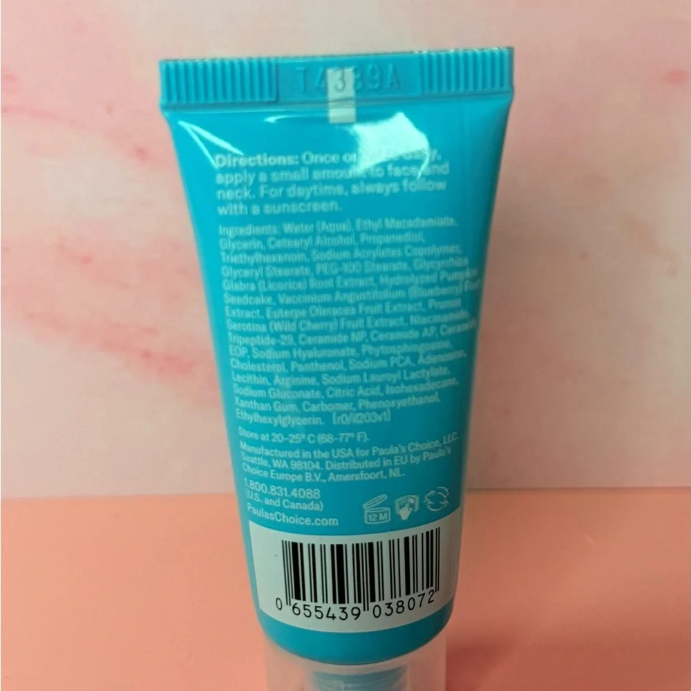 Paula's Choice Turquoise Skincare Tube